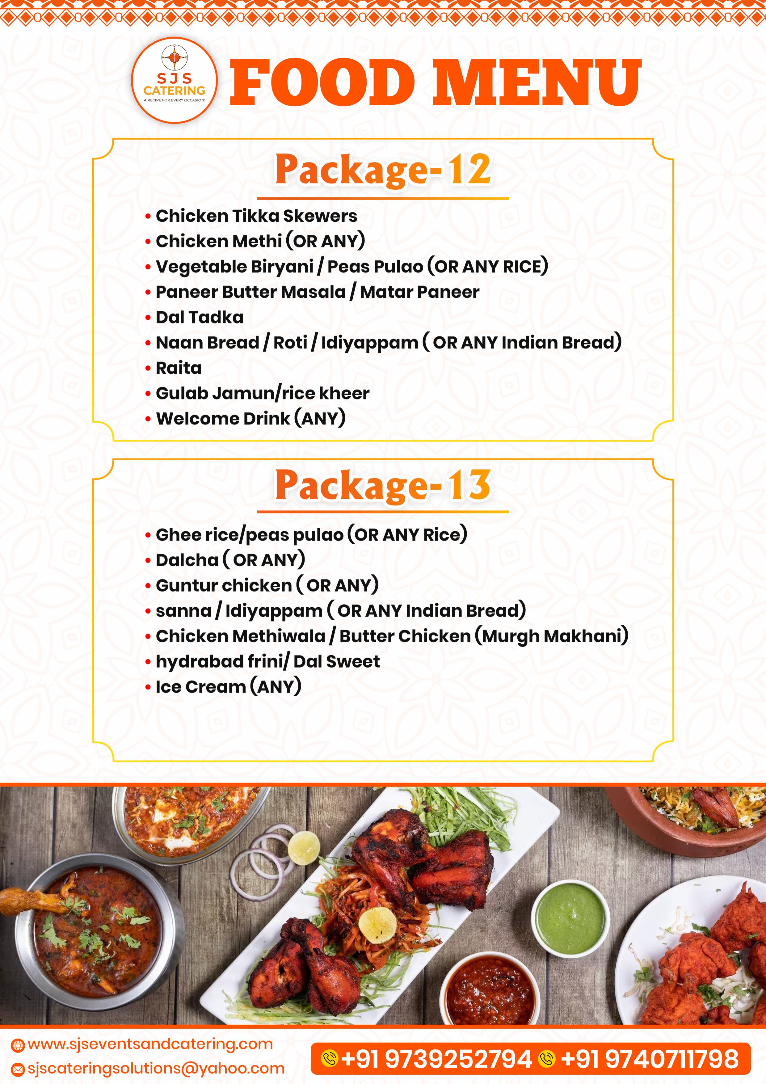 Premium Non Veg Catering Services Bangalore